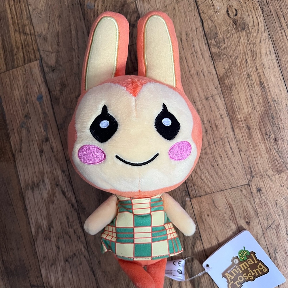 Animal crossing stuffed animal.